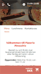 Mobile Screenshot of pizzeriapinocchio.net