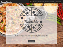 Tablet Screenshot of pizzeriapinocchio.be