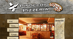 Desktop Screenshot of pizzeriapinocchio.cz